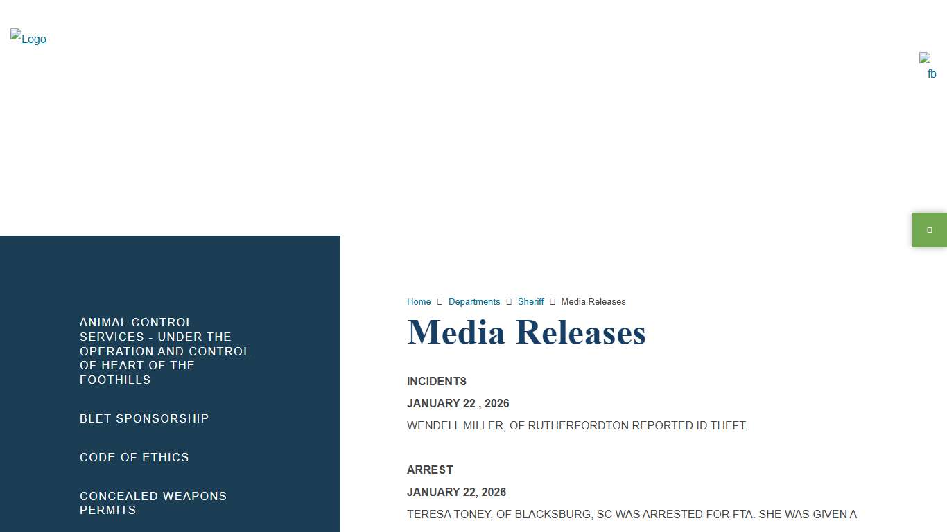 Welcome to Rutherford County, NC