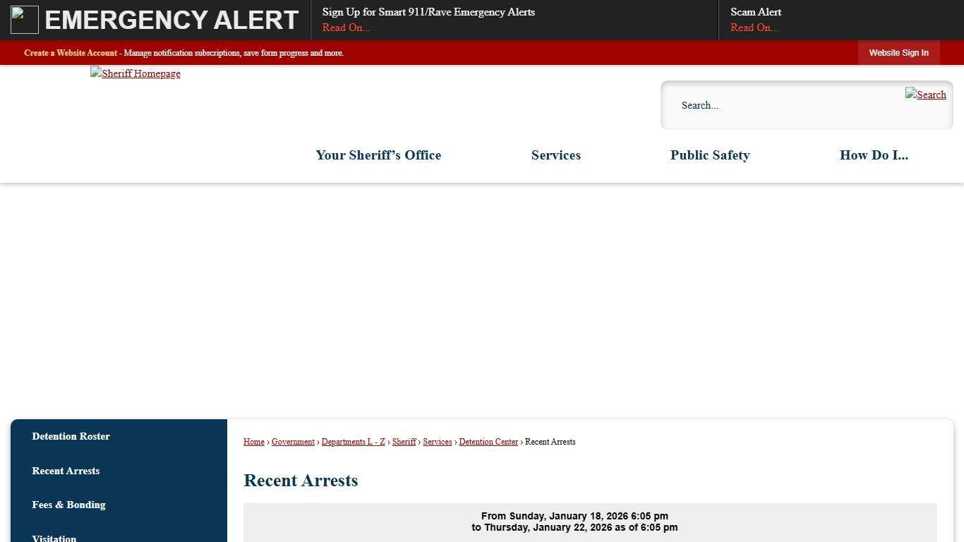 Recent Arrests  Blaine County, ID